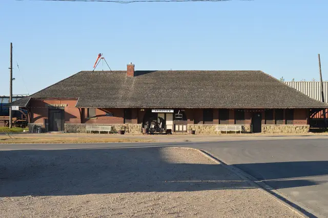 The old CPR railway station